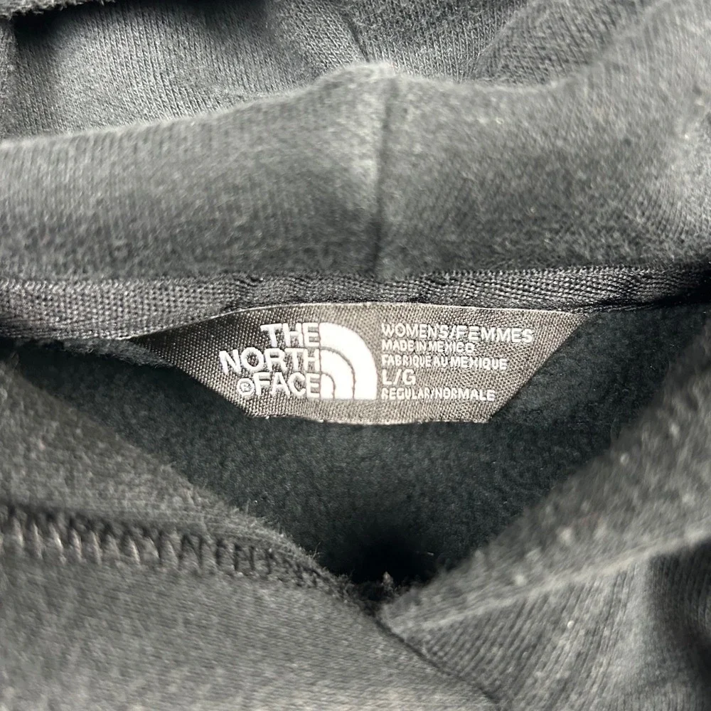 The North Face Hoodie Womens Large Black Logo Pullover NF0A3VHZ Gorpcore Active